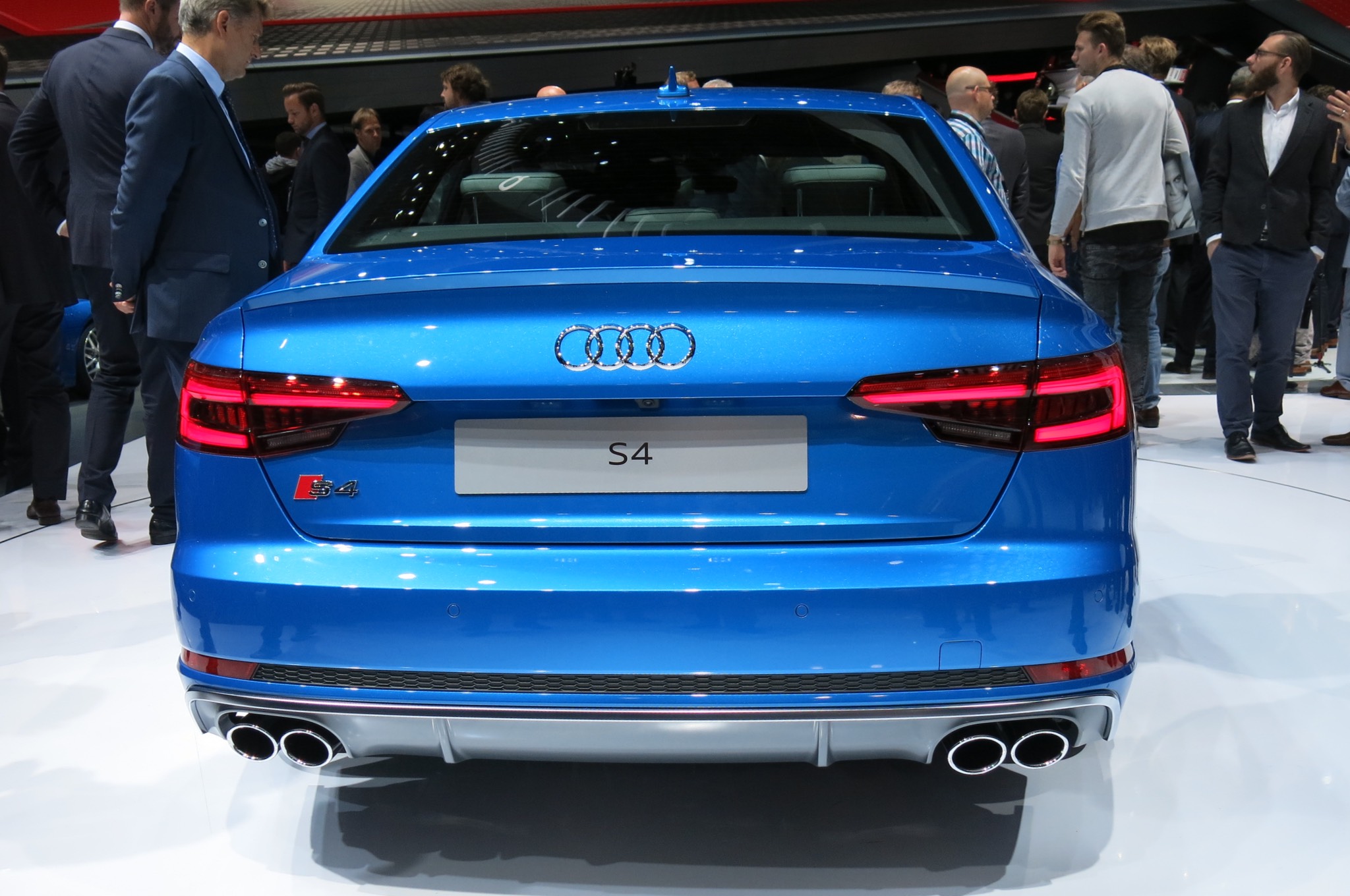 2017 Audi S4 Debuts With 354 Hp Drops Manual Option 2017 Audi S4 Live Rear