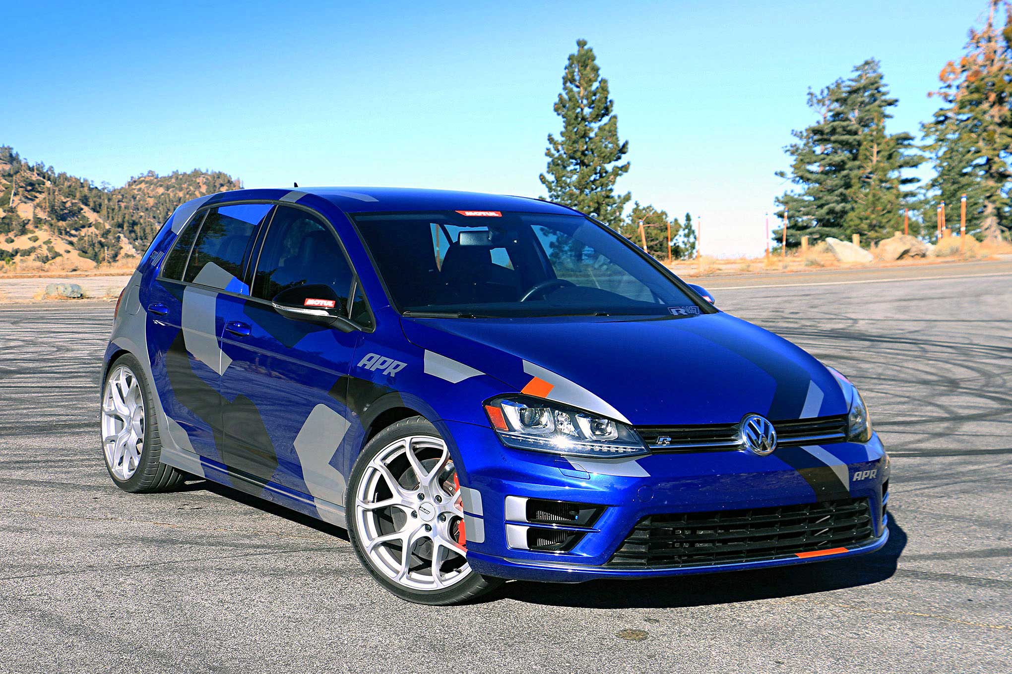 APR VW mk7 golf r front bumper