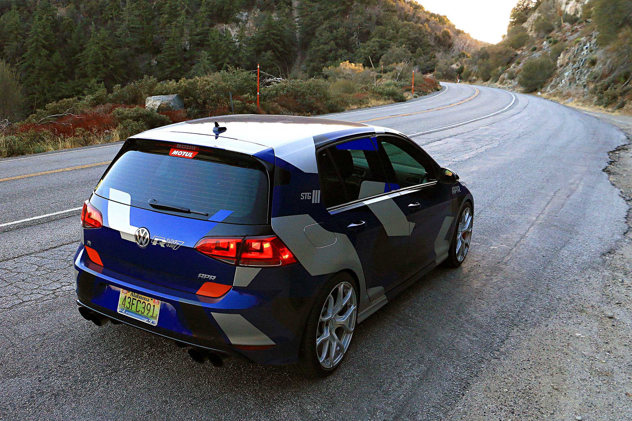 APR VW mk7 golf r rear bumper