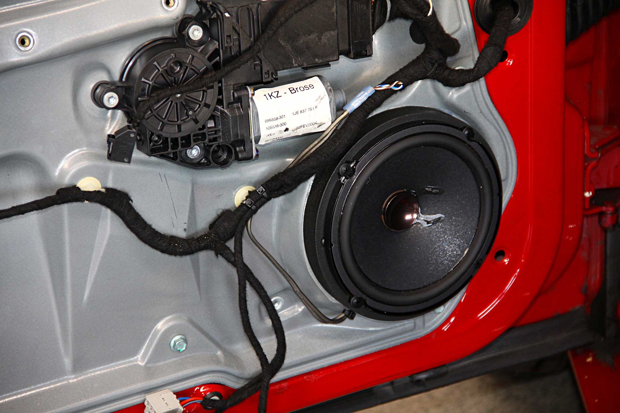 mk4 golf door speaker size
