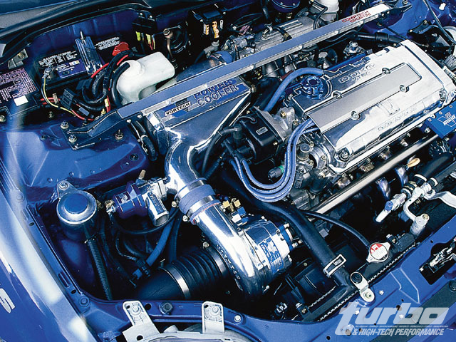 1999 Honda Civic Si Vortech Supercharger V5 Compressor Turp 0106 03 Z 1999 Honda Civic Si Vortech Supercharger Engine Bay