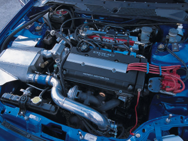 1994 Honda Civic Coupe Turbo Integra B18 Engine Turbo High Tech