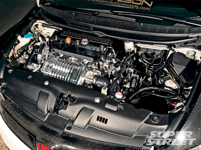 2007 Honda Civic Si 4 Door K20z3 Engine Super Street Magazine Sstp 0910 03 Z 2007 Honda Civic Si 4 Door K20z3