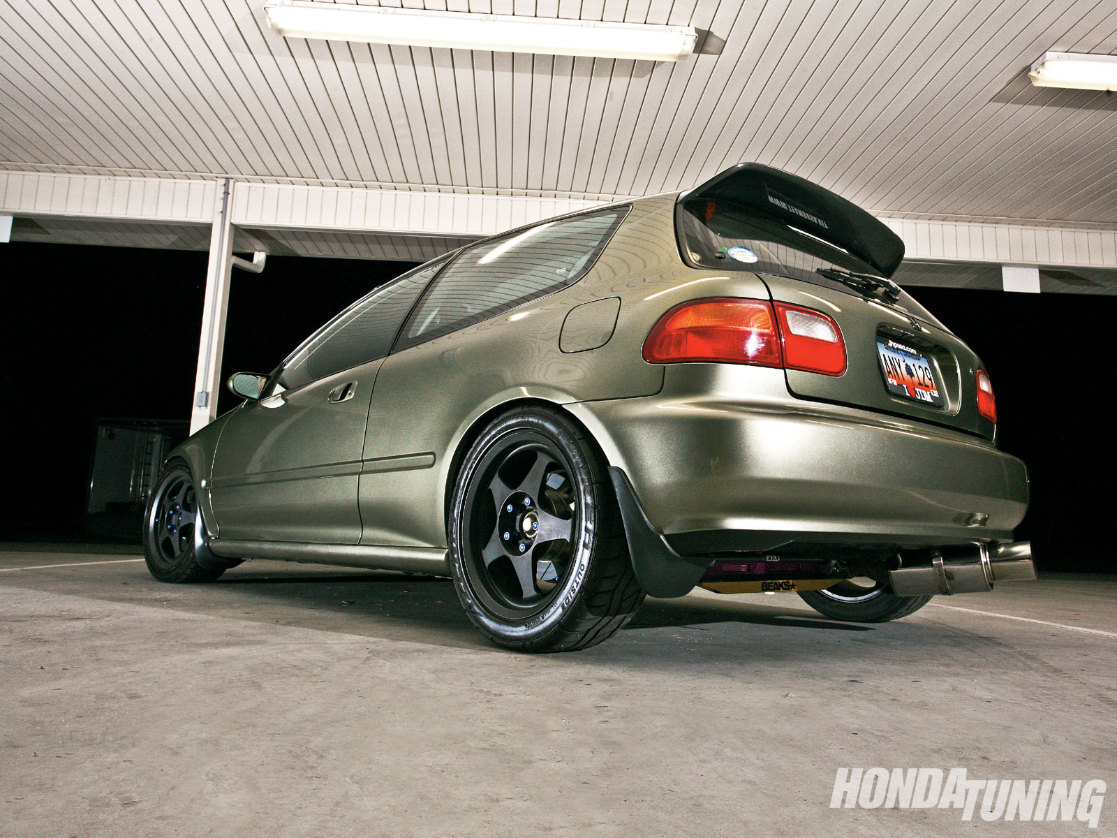 1993 Honda Civic Cx Built On Luck Photo Image Gallery