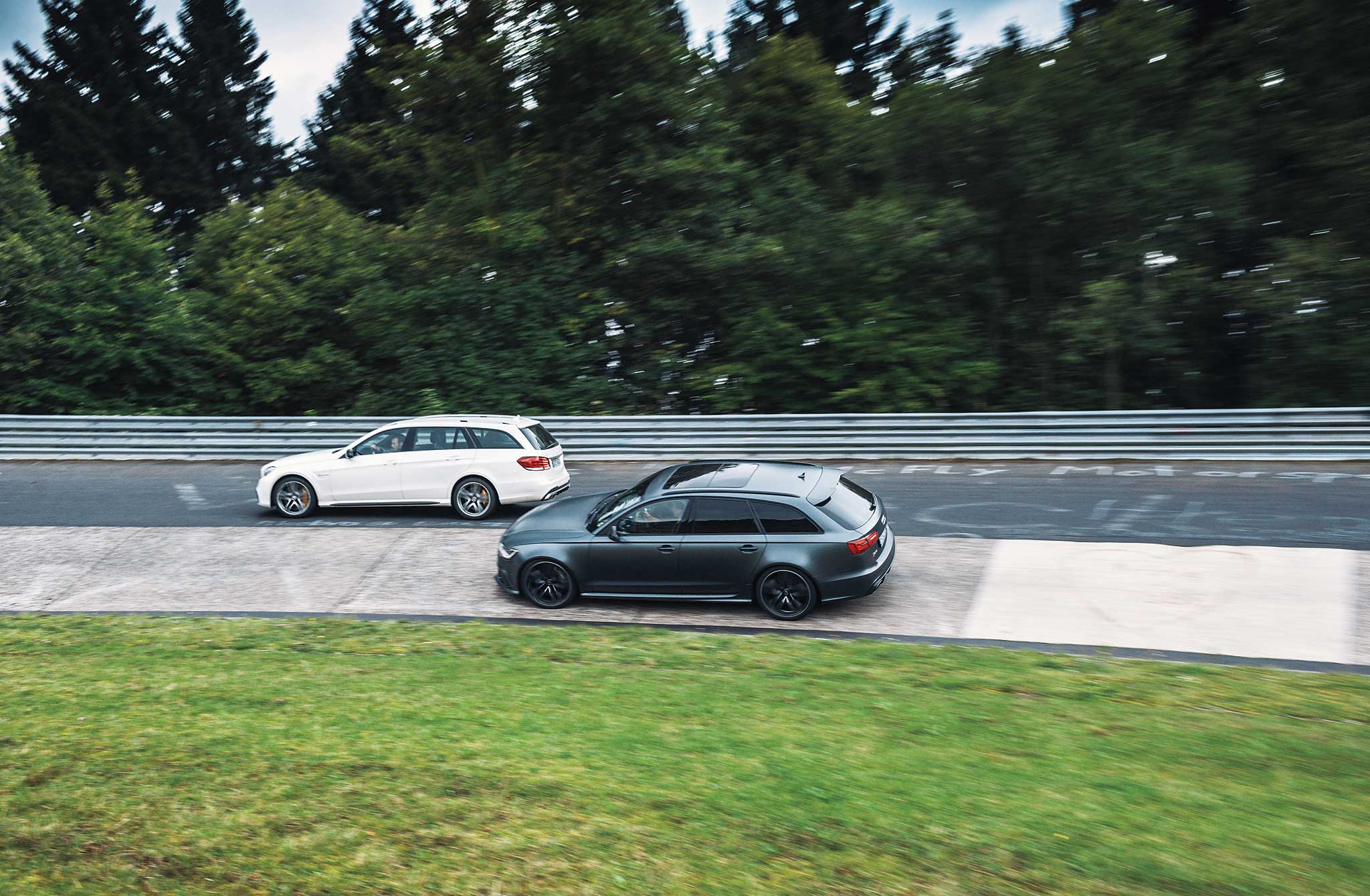 Mercedes Benz E63 Amg S Vs Audi Rs6 Avant Giant Steps