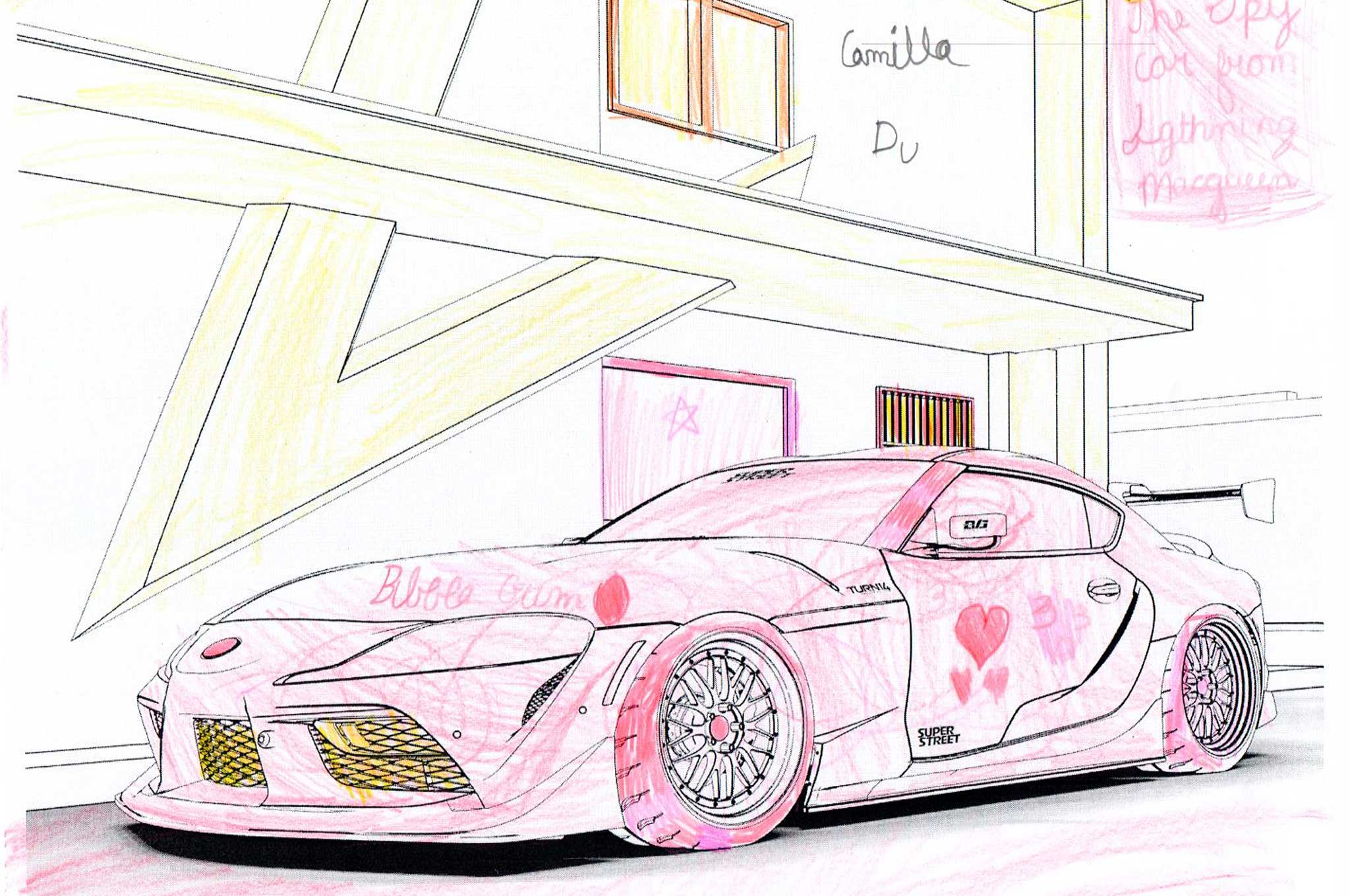 free car coloring pages