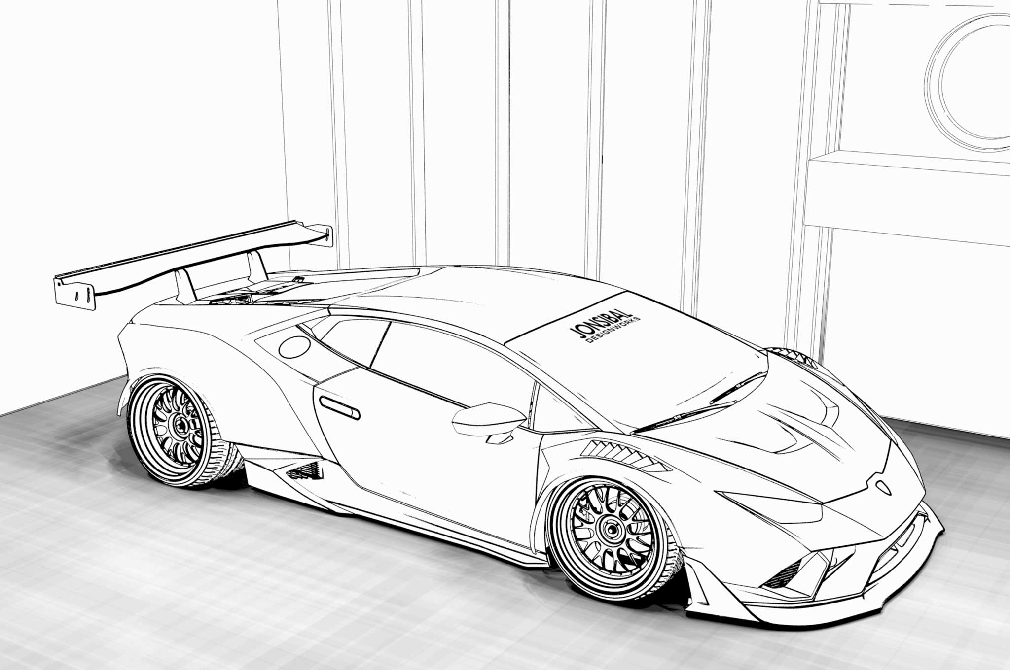 Free Car Coloring Pages Free Car Coloring Pages