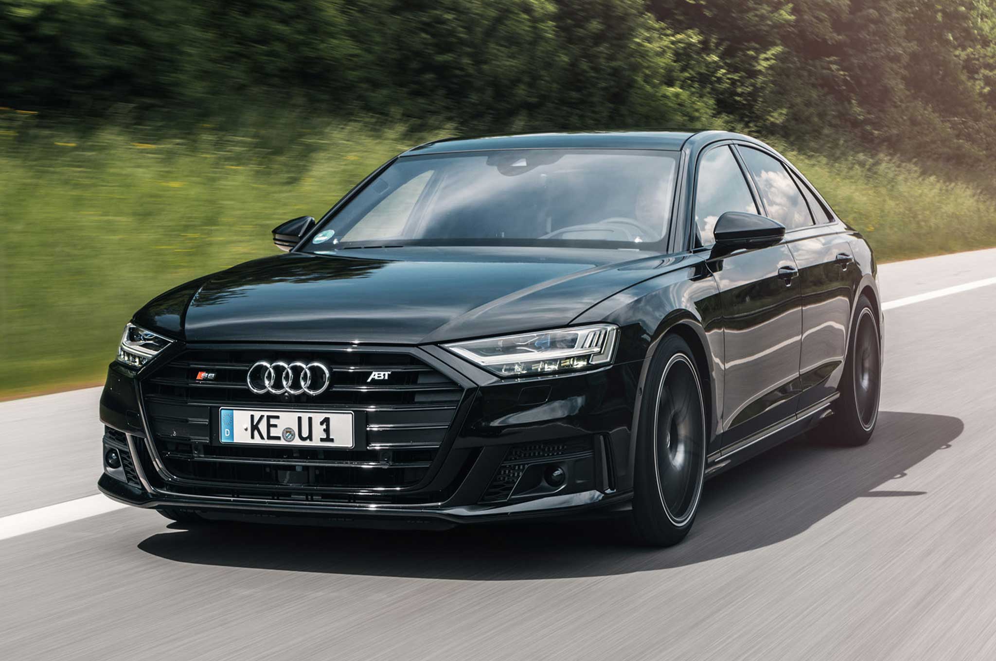 2020 Audi S8 ABT Driver Side Front View