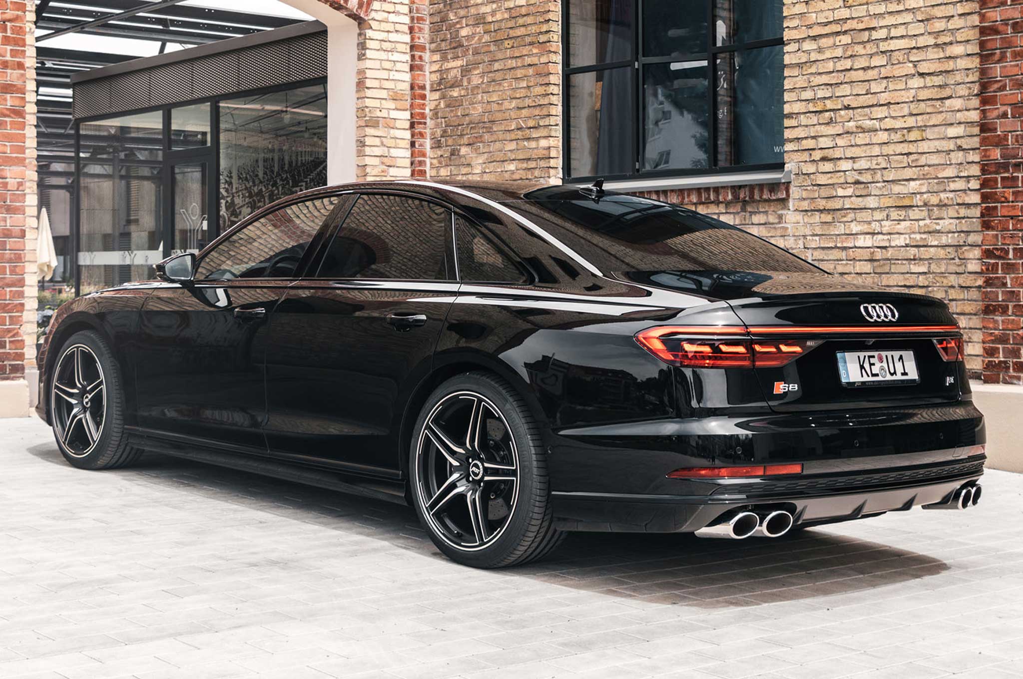2020 Audi S8 ABT Driver Side Rear View 02