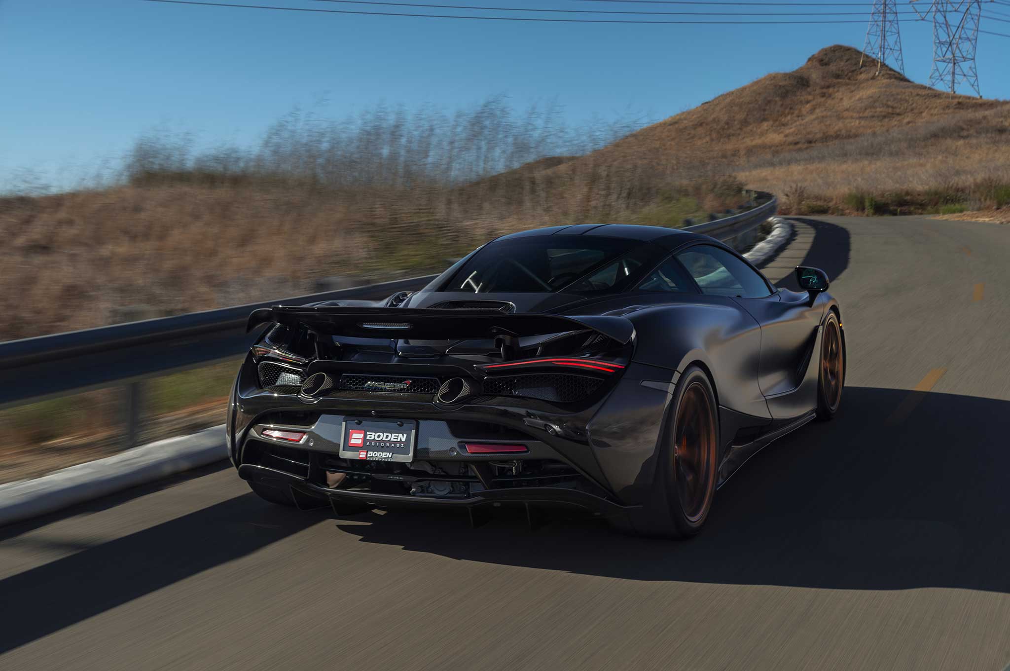 2018 McLaren 720S Novictec Rear Lateral Bumper Covers 02