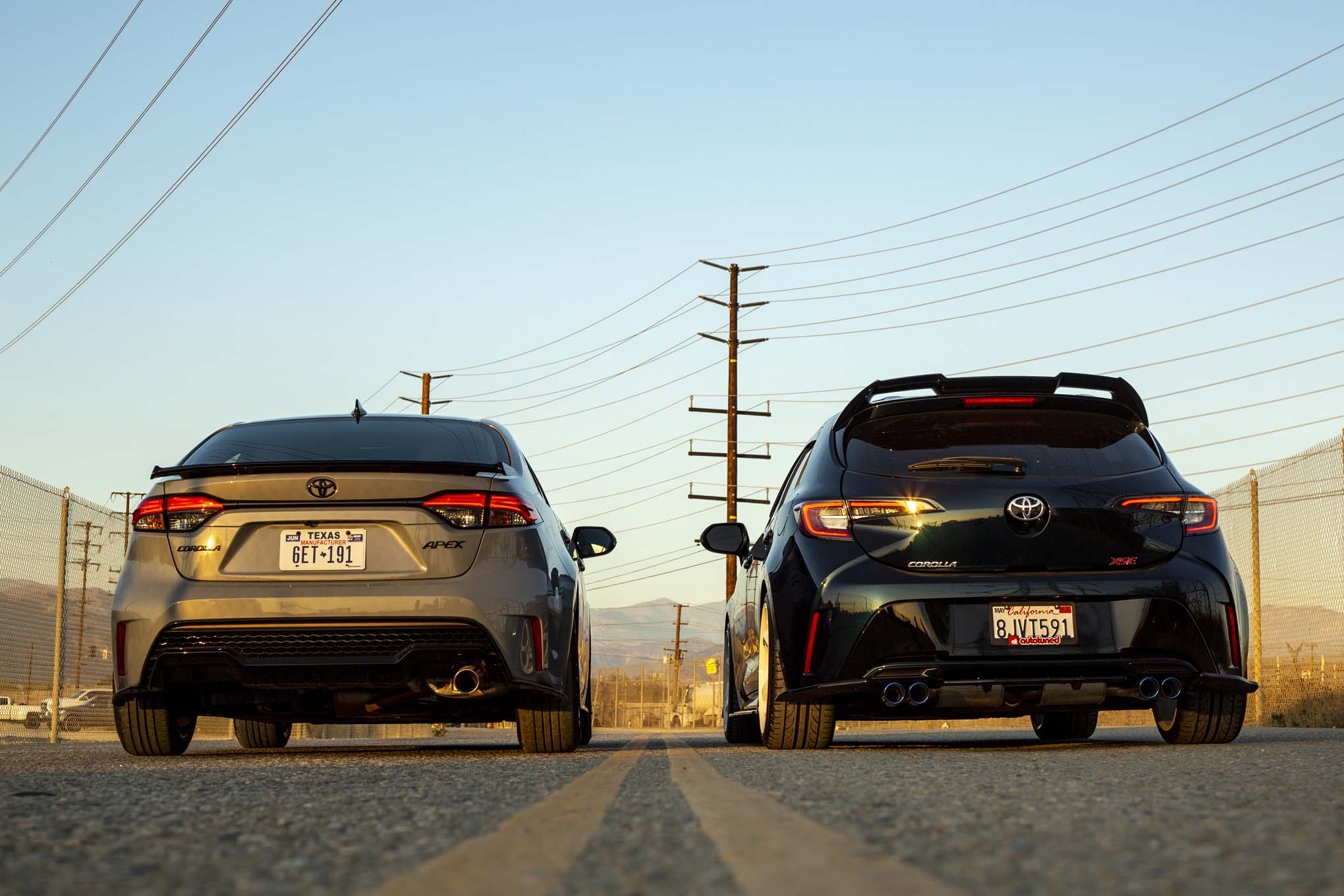 Toyota corolla hatchback vs. sedan