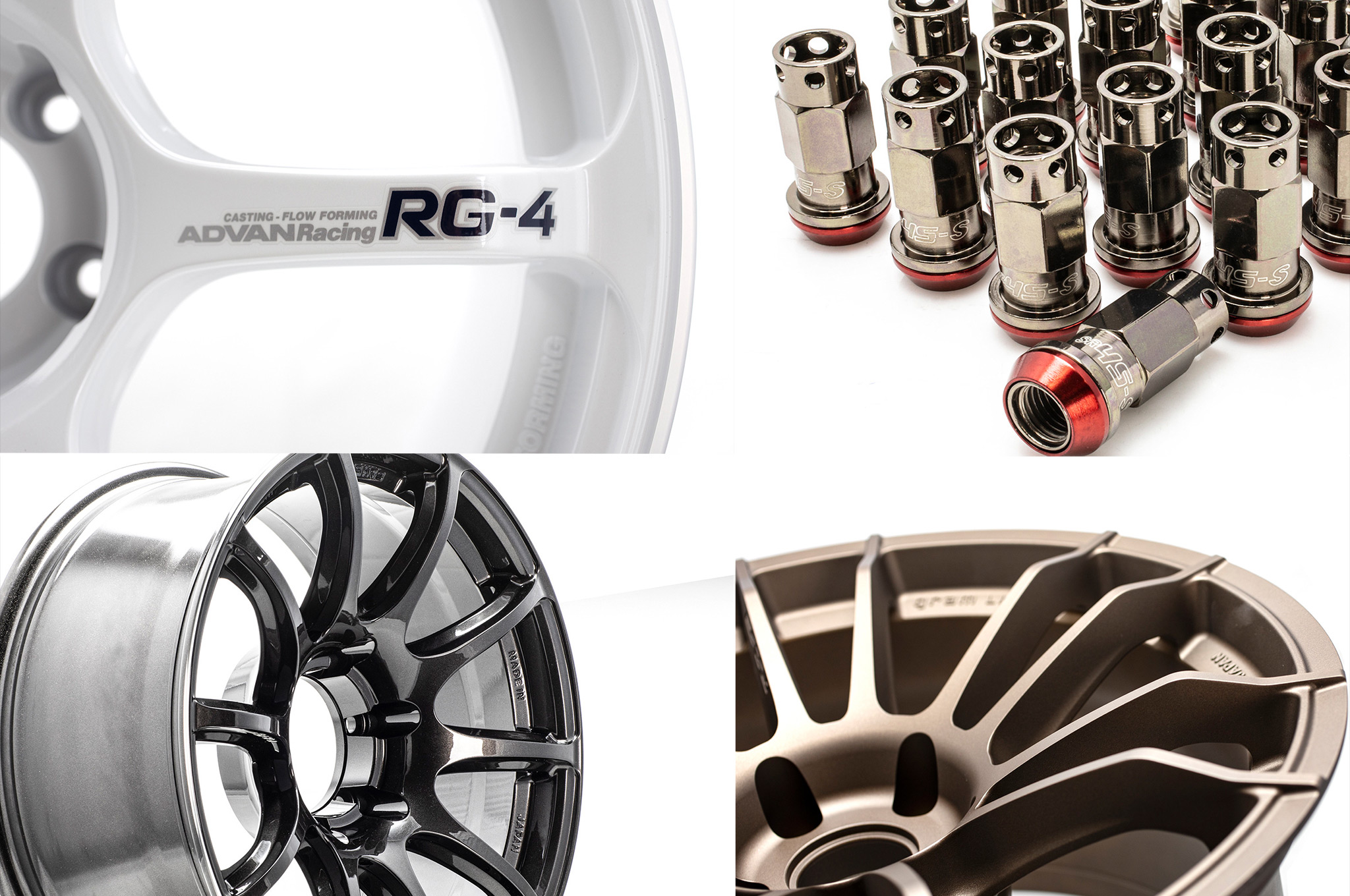 Mackin Industries provides the JDM goods from Advan Racing, Rays gramLIGHTS, Muteki, and more.